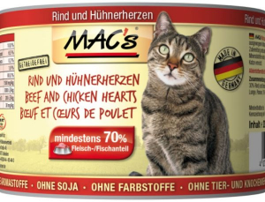 Macs Cat Rind-Hühnerherz.200gD
