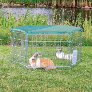 Trixie Netz mit Sonnenschutz f�r 6-eck Freigehege