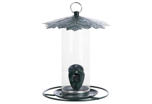 ESSCHERT DESIGN Vogelfuttersilo 'Bl�tterdach'