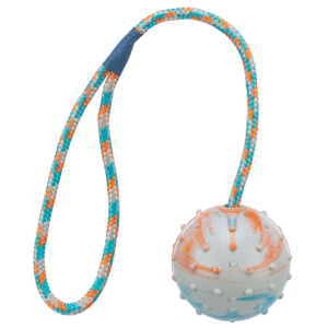 Trixie Ball am Seil, Naturgummi - � 6 cm/30 cm