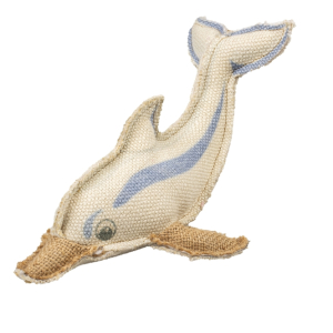 Duvoplus Hundespielzeug Canvas Delfin