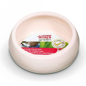 LIVING WORLD Ergonomischer Nagernapf gro� elfenbein