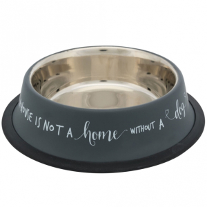 Trixie Edelstahlnapf Home f�r Hunde - 0,9 l/� 23 cm