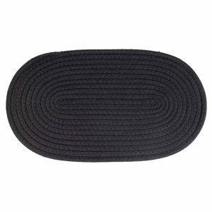 D&D Napfunterlage Phil - Schwarz - 55 x 32 cm