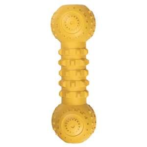 Duvoplus Kauspielzeug Griplay Dumbbell - Gelb