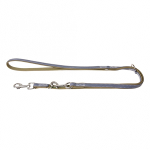 Karlie Vintage Trend Leine - Rauchblau/Moosgr�n - 200cm / 22mm