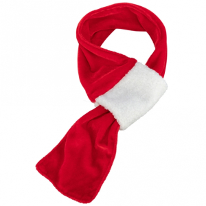 Trixie Xmas Schal - rot/wei� - 50 cm