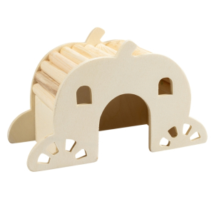 Duvoplus Br�ckenhaus aus Holz - 15 x 7 x 9cm