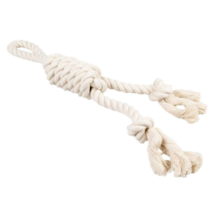 Duvoplus ECO Baumwoll-Tau mit 1 Schlaufe - wei�