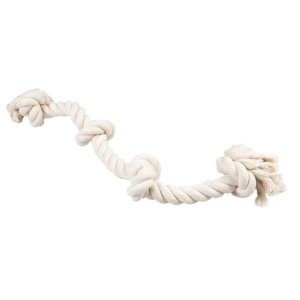 Duvoplus ECO Baumwollseil mit 4 Knoten - wei�