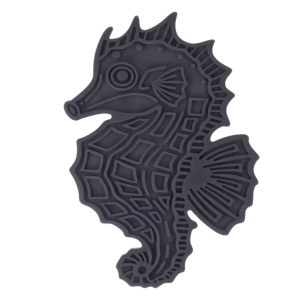 Lick Mat Seahorse - grau