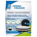 CATIT Premium-Ersatzfilter f�r Fresh&Clear Trinkbrunnen, 2er Set