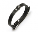 Karlie RONDO Halsband genietet - Schwarz - 10 mm, 27 cm