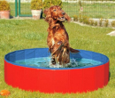 Karlie DOGGY POOL der Swimmingpool fr Hunde - Rot-Blau - 120 cm