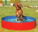 Karlie DOGGY POOL der Swimmingpool fr Hunde - Rot-Blau - 80 cm