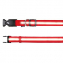 Trixie Flash Halsband - Rot - L-XL: 42-66 cm