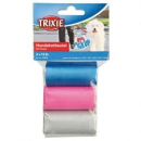 Trixie Hundekot-Beutel mit Henkel - 3 x 15 Stck