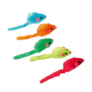 Karlie Flamingo Bunte Pl�schm�use mit Rassel - 5 St�ck