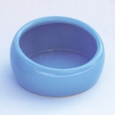 LIVING WORLD Ergonomischer Nagernapf klein blau