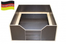Easy-Hopper Wurfbox Komfort mit Welpenschutz 120x100cm