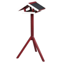 Trixie Futterhaus mit St�nder - rot-wei�