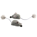 Duvoplus Cat Toy Cushy M�use grau - 2 St�ck