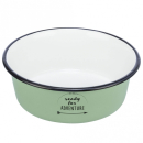 Trixie Napf aus Emaille/Edelstahl - ready for adventure - 0,3 l/� 12 cm