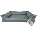 Lebon Hundebett Paula 2 - 100x75cm - Grau