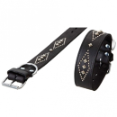 Karlie RONDO Halsband doubliert mit Ziernieten - 80cm/50mm