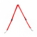 Duvoplus Nylon-Kupplungsst�ck f�r Hundeleine - Rot