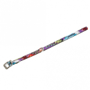 Karlie Halsband Peacock - gr�n/schwarz - 32 cm / 12 mm
