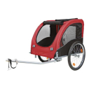 Trixie Fahrrad-Anh�nger - rot/schwarz - L