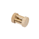 Duvoplus Holzspielrolle mit Gl�ckchen - 5 x 7cm