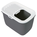 Savic Katzentoilette Hop In - wei�/grau