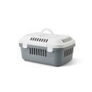 Savic Kleintier-Transportbox Discovery Compact - wei�/grau