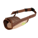 EBI Netz-Maulkorb - braun - L - 16-40cm / �18-23cm