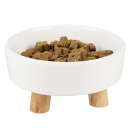 Duvoplus Keramiknapf Stone UP Timber - wei� - 200ml - 11,5x11,5x6cm